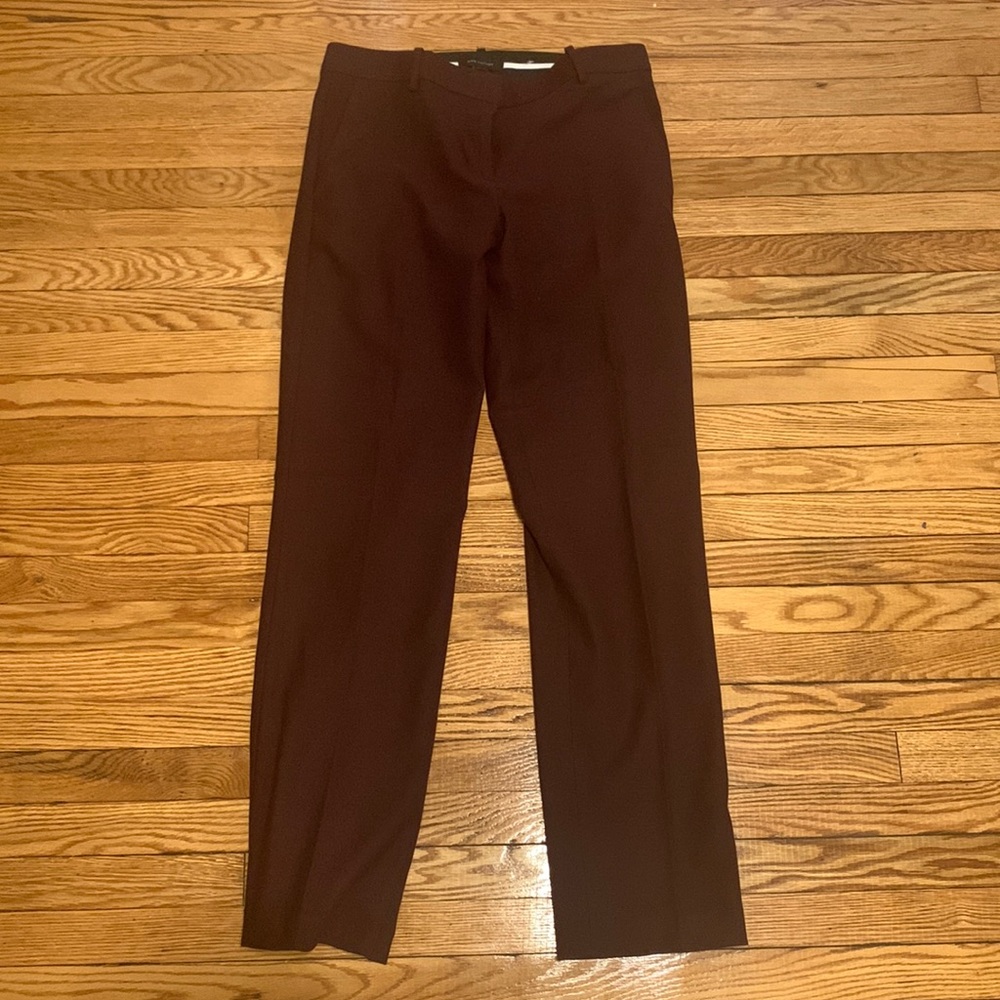 Ann Taylor Burgundy suit pants size 4